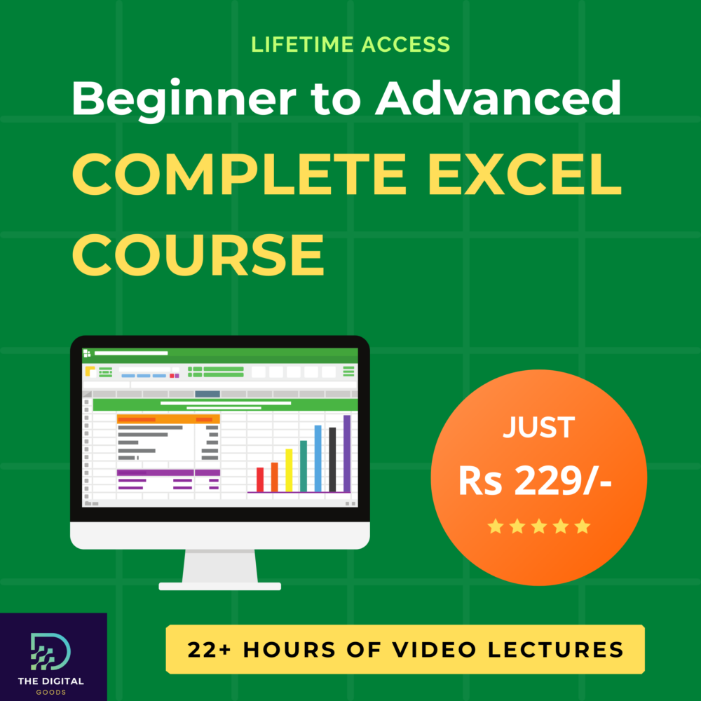 Advanced Excel Video Course (English)