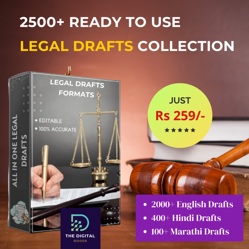2500+ Legal Drafts Formats Collection