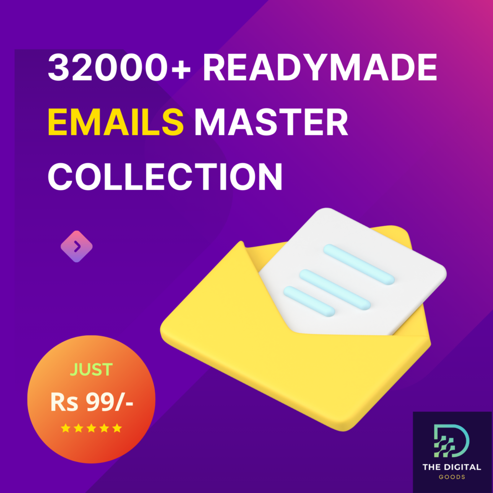 32000+ Readymade Emails Collection